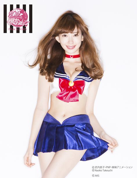 「美少女戰士xPEACH JOHN聯名系列」裝扮公開！