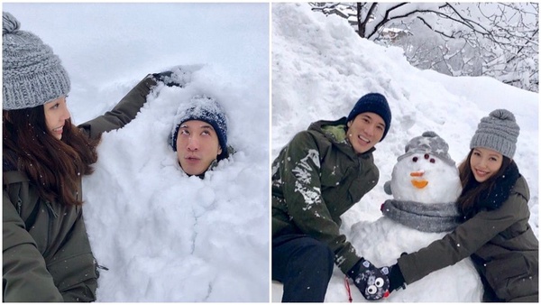 咘妞、小V寶、Jasper星二代夯滑雪！徐若瑄：「現在的小孩好幸福！」