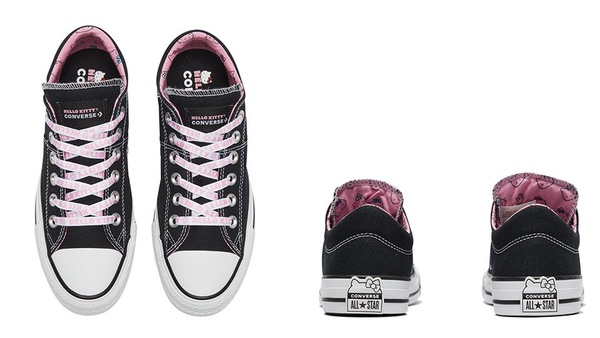 Hello Kitty x Converse聯名鞋，滿滿凱蒂貓彩繪，少女心爆棚啦！