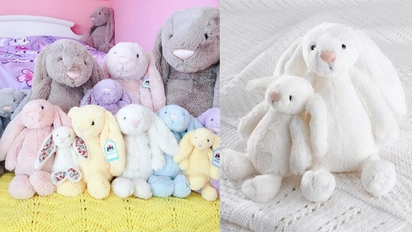 世界上最柔軟的玩偶！JELLYCAT「碎花兔兔」超夯！連歐陽娜娜等多位明星都愛不釋手！
