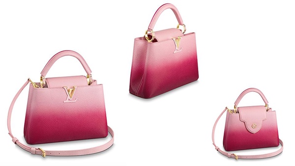 LV春季新品「玫瑰粉漸層手袋」！美到讓人想要直接打包帶走～