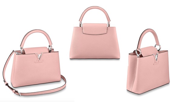 LV春季新品「玫瑰粉漸層手袋」！美到讓人想要直接打包帶走～