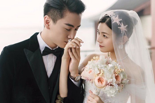 賈靜雯、唐嫣、陳妍希婚紗照被讚翻！不僅高甜，她們的婚紗髮型自然又有仙氣