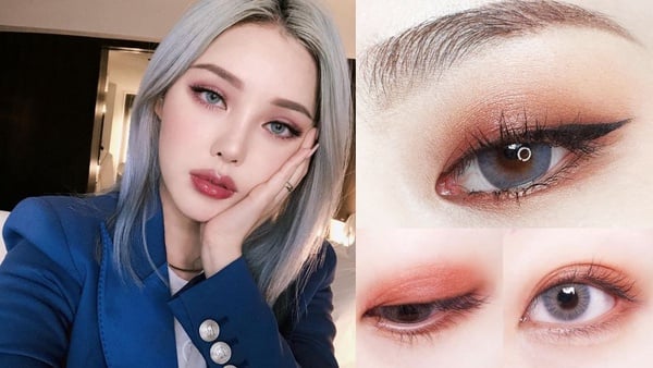 隱形眼鏡和眼妝怎麼搭？三款混血look大集合，加碼美妝部落客推薦隱眼！