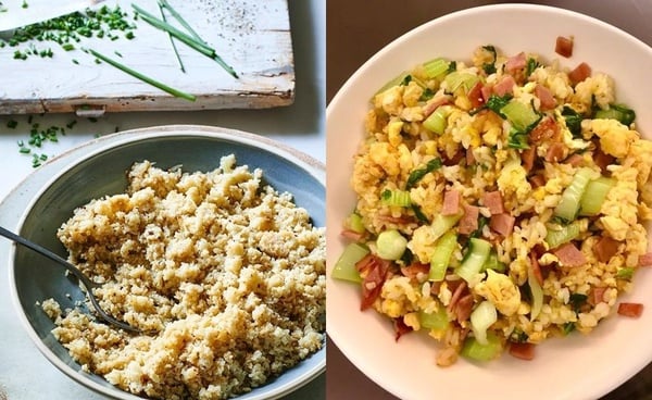 小紅書爆紅食譜！歐陽娜娜同款「花椰菜炒飯」，熱量超低不怕胖！