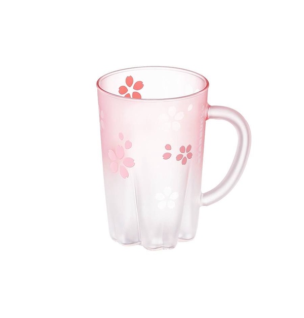 韓國星巴克「櫻花季」商品！限定變色櫻花杯，變色過程超療癒～