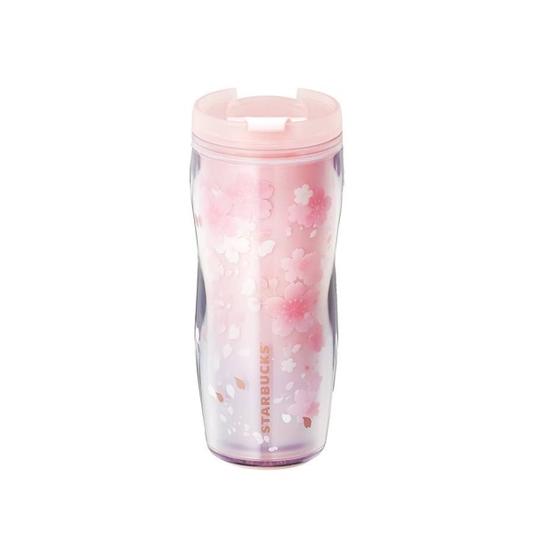 韓國星巴克「櫻花季」商品！限定變色櫻花杯，變色過程超療癒～