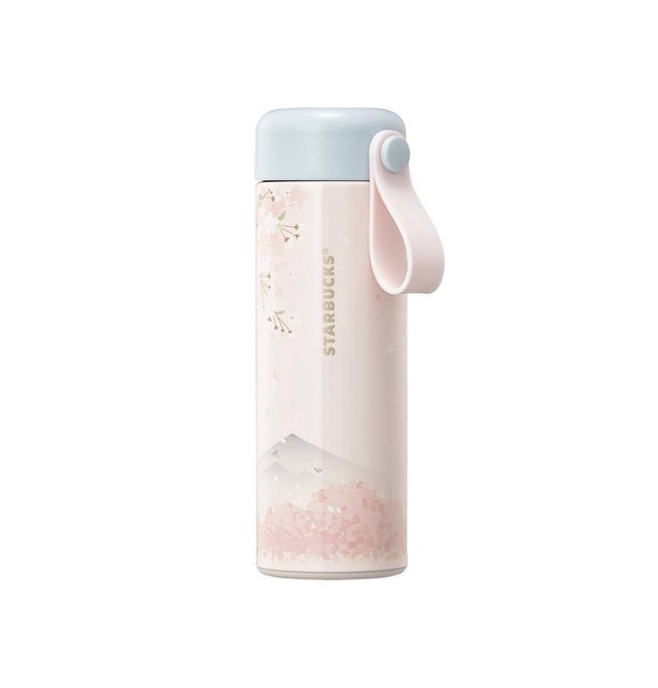 韓國星巴克「櫻花季」商品！限定變色櫻花杯，變色過程超療癒～