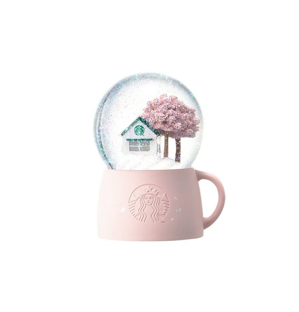 韓國星巴克「櫻花季」商品！限定變色櫻花杯，變色過程超療癒～