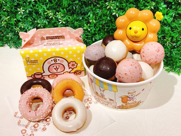 Mister Donut獨家聯名超萌卡娜赫拉再一波，卡娜赫拉迷你甜甜圈分享組、筆記本通通帶回家！