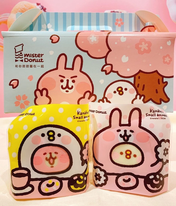 Mister Donut獨家聯名超萌卡娜赫拉再一波，卡娜赫拉迷你甜甜圈分享組、筆記本通通帶回家！