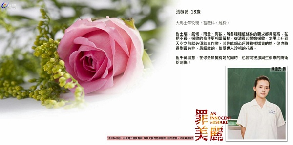【罪美麗】 人物介紹！讓我們一起面對過去，發掘未來的美麗！