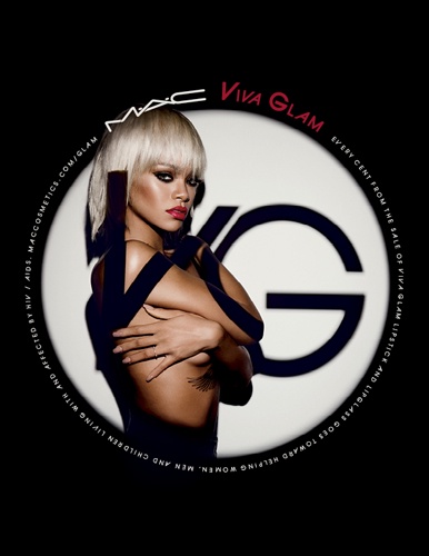M・A・C「viva glam」將請到蕾哈娜擔任模特兒