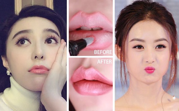 我以為只有明星的唇會發光!教你「局部提亮」技巧,原來要這樣畫才會亮...