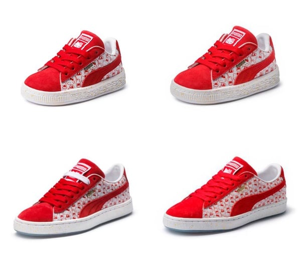 PUMA X HELLO KITTY超萌聯名!共同推出PUMA x Hello Kitty Suede Classic可愛鞋款