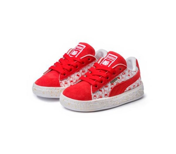 PUMA X HELLO KITTY超萌聯名!共同推出PUMA x Hello Kitty Suede Classic可愛鞋款