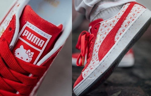 PUMA X HELLO KITTY超萌聯名!共同推出PUMA x Hello Kitty Suede Classic可愛鞋款