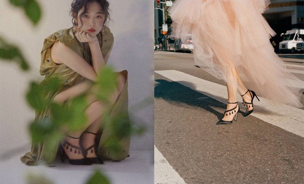 優雅PVC潮：呸姐穿雪莉也穿，JIMMY CHOO×Off-White™ 妳一定得穿！