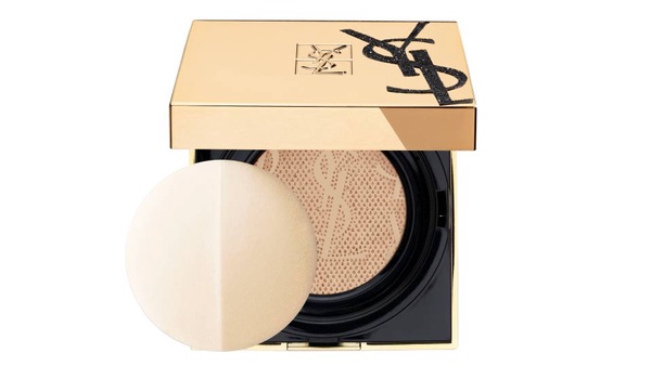 YSL經典Logo黑色噴砂限量版!最美蕾絲氣墊+明采筆3/25開搶!