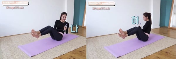 瘦腰超快速！韓妞5動作教學擺脫腰間肉，堅持做速甩小腹贅肉、看見S曲線變「腰精」！