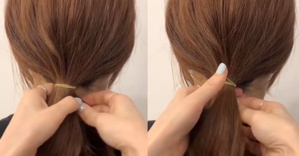 韓系蓬鬆馬尾