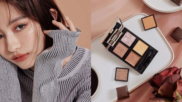 maquillagetw 心機彩粧 心機彩粧xvacanza首度限量聯名 熱戀甜美心機禮盒 熱戀巧克力拼色眼影 挑戰0廢色