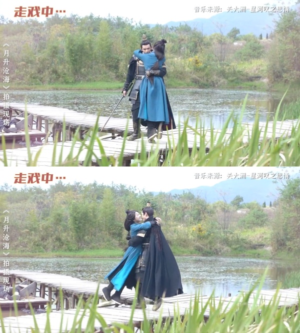 《星漢燦爛》8個「吳露可逃」值得狂嗑的理由!吳磊抱腰護妻Man爆,戲外同框甜度更高!