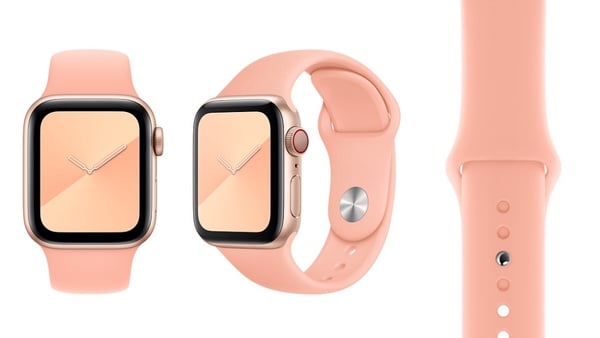 Apple Watch 5錶帶新色登場！「西柚霧粉、牛油果綠」，柔美配色怎麼搭都好看！