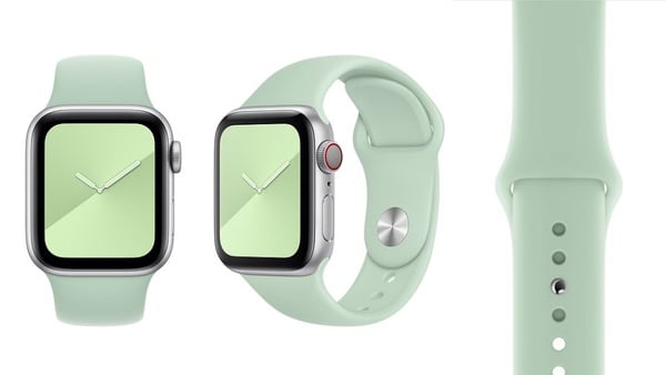 Apple Watch 5錶帶新色登場！「西柚霧粉、牛油果綠」，柔美配色怎麼搭都好看！