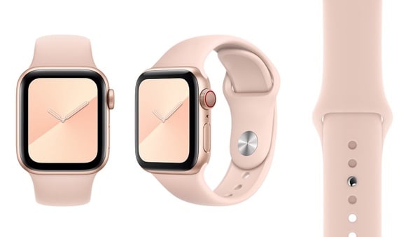 Apple Watch 5錶帶新色登場！「西柚霧粉、牛油果綠」，柔美配色怎麼搭都好看！
