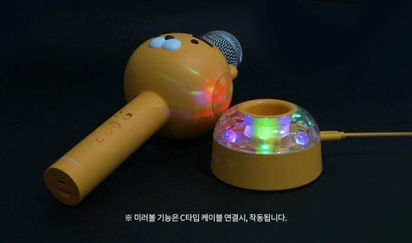 出遊唱歌必備！Kakao Friends推出「藍牙麥克風」，超萌萊恩大頭造型麥克風絕對要收藏！