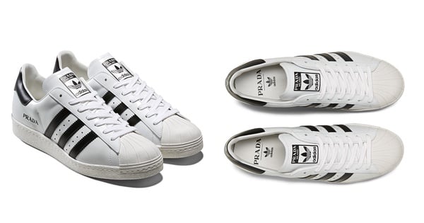 Prada x Adidas 聯名第二彈現身，三款全新色調的Superstar鞋款，時尚迷們千萬別錯過！