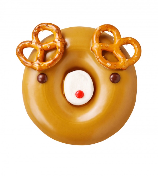 Krispy Kreme爆餡聖誕節甜甜圈！超濃榛果＆卡士達醬，加碼這天還有買一送一