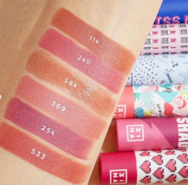 唇膏控必備經典色號下集！KVD Lollita2、3INA＃114，7支回購率滿分、顯白平價熱賣色，沒搶到捶心肝！