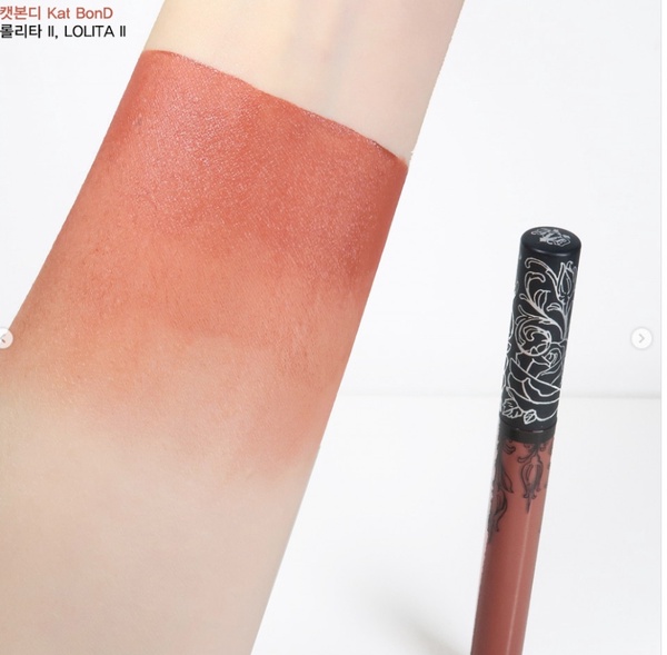 唇膏控必備經典色號下集！KVD Lollita2、3INA＃114，7支回購率滿分、顯白平價熱賣色，沒搶到捶心肝！