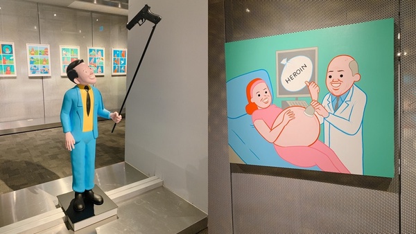 尺度大開！黑色幽默怪才畫家 Joan Cornellà再度登台開展，最諷刺惡趣味，粉絲錯過搥心肝！