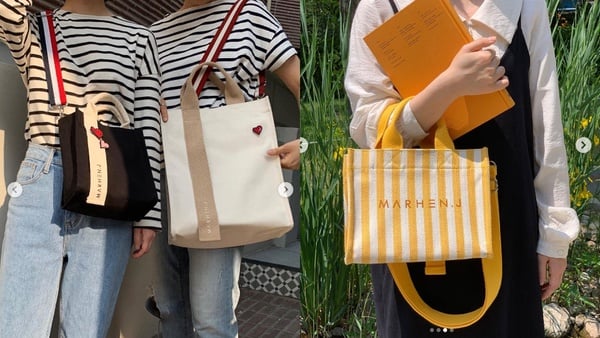 韓國女大生最愛「帆布包」！時尚百搭韓妞必備品牌，又有理由買帆布包了～