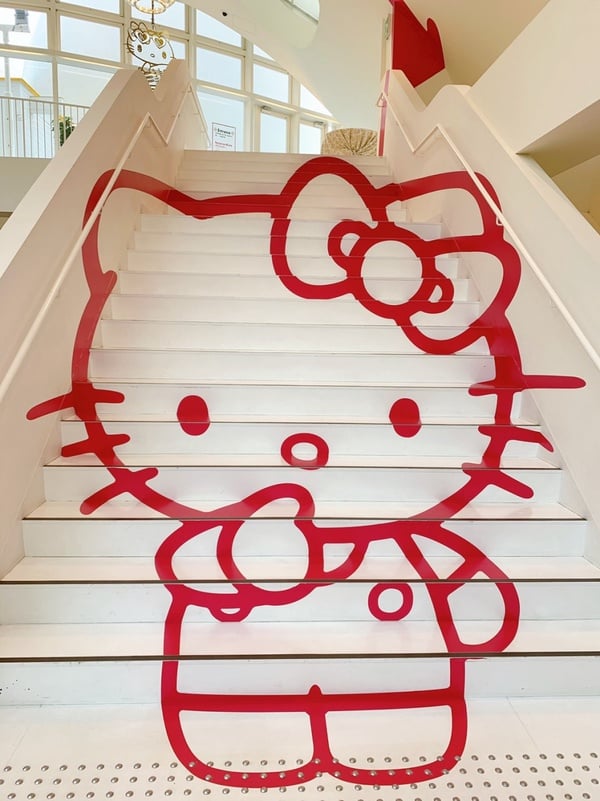 Hello Kitty主題餐廳「HELLO KITTY SMILE」超大顆KITTY貓頭是淡路島熱門打卡地標！