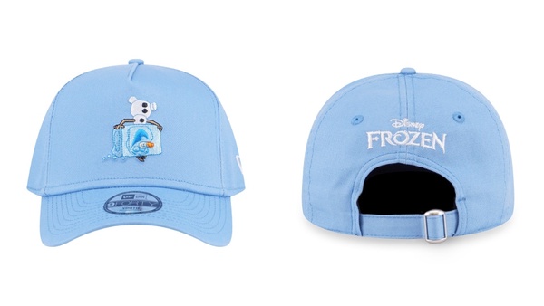 NEW ERA x 冰雪奇緣 老帽聯名款,ELSA經典雪花造型、俏皮雪寶竟然藏在冰塊裡!