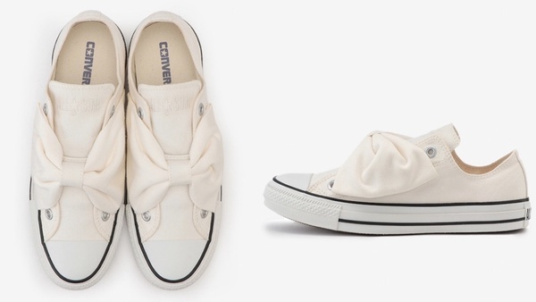 Converse full hearts「愛心情人節鞋款」，滿版愛心好甜!加碼爆紅「蝴蝶結懶人鞋」