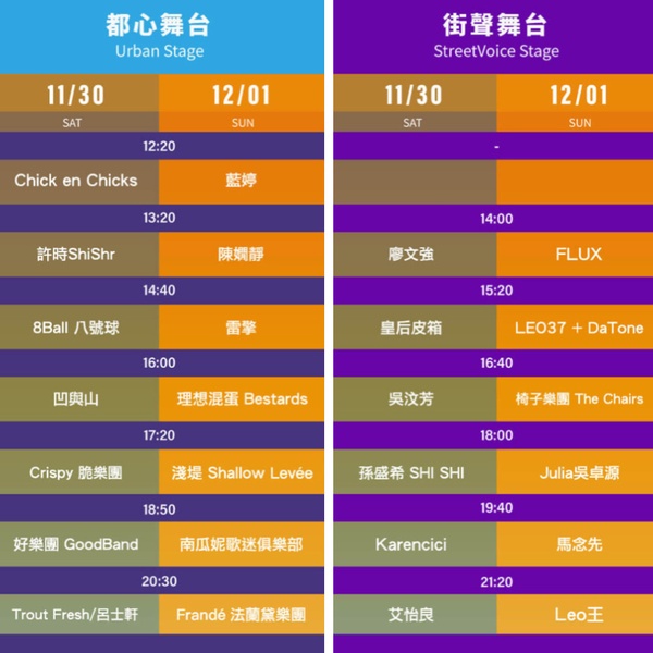 「2019簡單生活節」擴大狂歡9天！陳珊妮、魏如萱、9m88等超強卡司＆表演流程大公開！