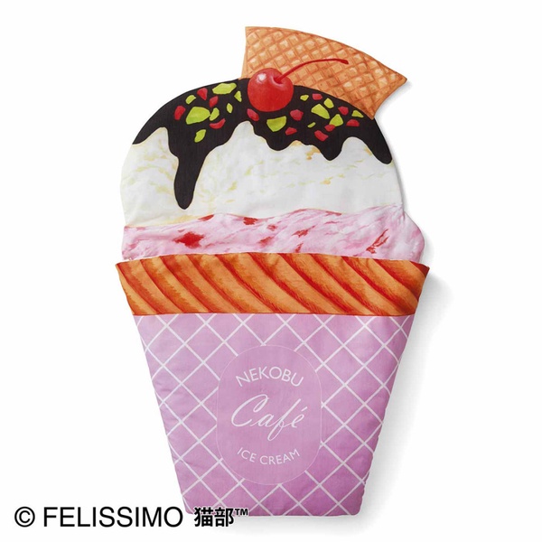 「喵喵口味的可麗餅」！felissimo推出貓咪可麗餅睡袋，喵星人一鑽入就不想出來啦！