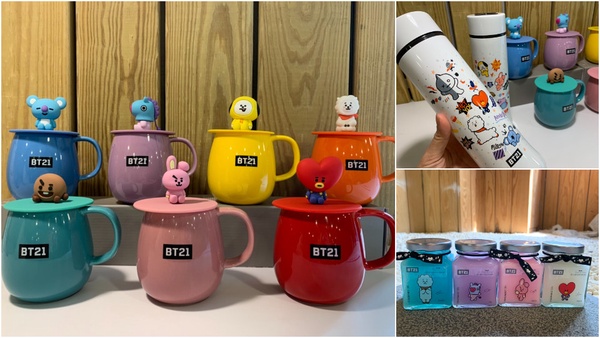 全家便利商店BT21集點活動開跑！七款BT21馬克杯快來收集～還有BT21保溫瓶、香氛組