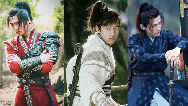 李現《劍王朝》定檔,造型好颯!盤點10個「高馬尾」古裝男神,肖戰新古裝造型又上熱搜
