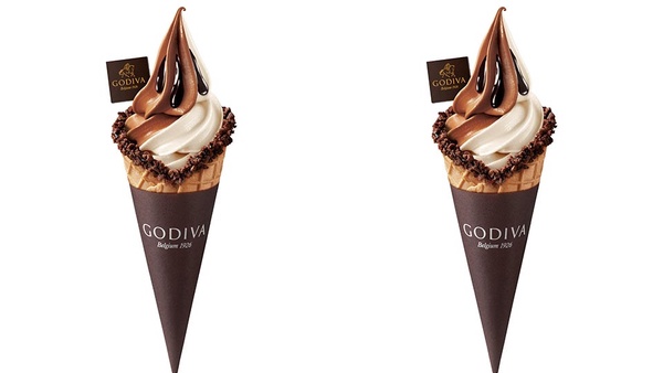巧克力控快筆記！這個周末GODIVA「巧克力霜淇淋」、「杯裝冰淇淋」買一送一 ！