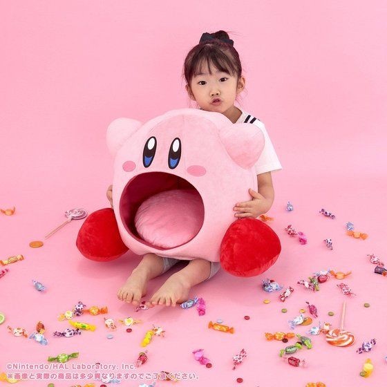 星之卡比要把你吃掉啦！卡比張開大嘴，日本超萌「星之卡比午休枕」伴你入睡！