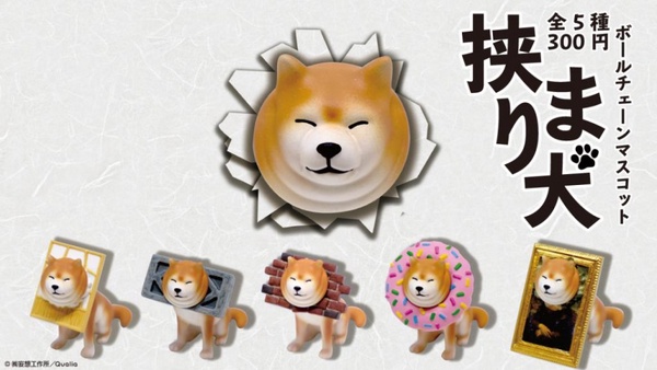 超萌的卡頭柴犬推出2代囉！卡在吉他、衛星裡的超ㄎㄧㄤ柴犬，認真讓人融化啦～