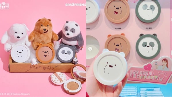 熊熊粉快看！「SPAO x 熊熊遇見你」聯名彩妝上市～熊掌腮紅刷、肉掌護手霜都超欠買！
