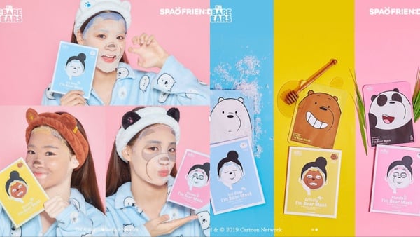 熊熊粉快看！「SPAO x 熊熊遇見你」聯名彩妝上市～熊掌腮紅刷、肉掌護手霜都超欠買！