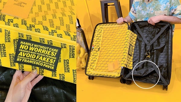 恆隆行獨家販售！國外爆紅「Crash Baggage仿撞行李箱」登台，再也不怕行李箱被撞凹